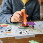 HEY DOODLE - PEEL & STICK SOLID PAINT | EASY PEEL AND STICKABLE COLOURS