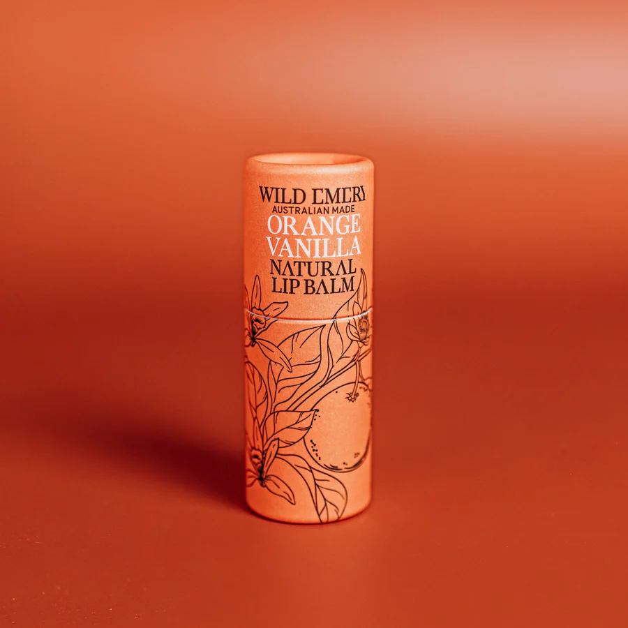 WILD EMERY - NATURAL LIP BALM | ORANGE VANILLA