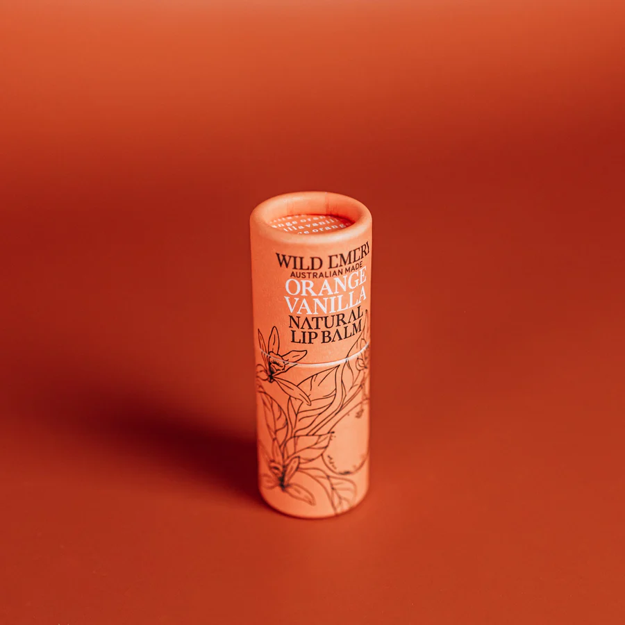 WILD EMERY - NATURAL LIP BALM | ORANGE VANILLA