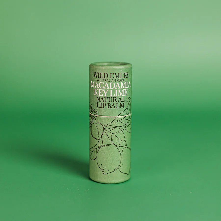 WILD EMERY - NATURAL LIP BALM | MACADAMIA KEY LIME