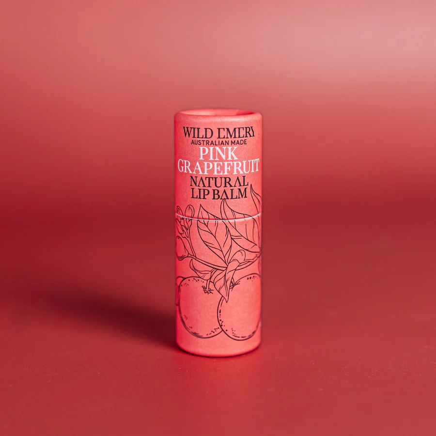 WILD EMERY - NATURAL LIP BALM | PINK GRAPEFRUIT