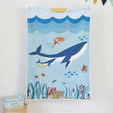 THE WONDERFUL LITTLE SUITCASE CO. - OCEAN LOVER PLAYMAT SET (INCL. MEMORY GAME)