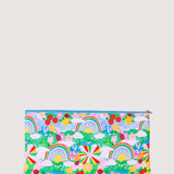 THE SOMEWHERE CO - MINI ID PENCIL CASE | RAINBOW GARDEN
