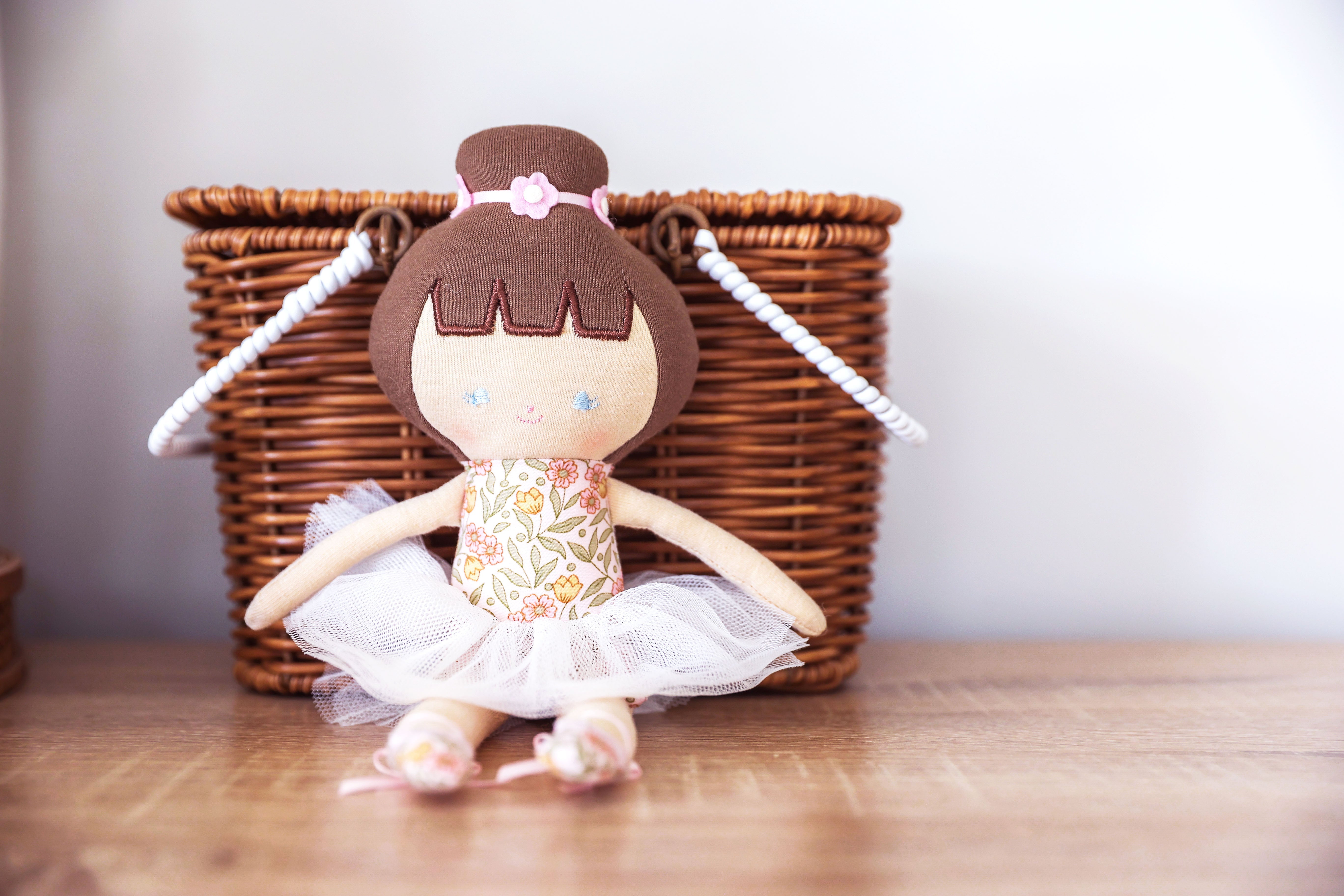 Alimrose Blossom Lily Pink Baby Ballerina doll lifestyle