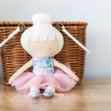 Alimrose Liberty Blue Baby Ballerina doll lifestyle