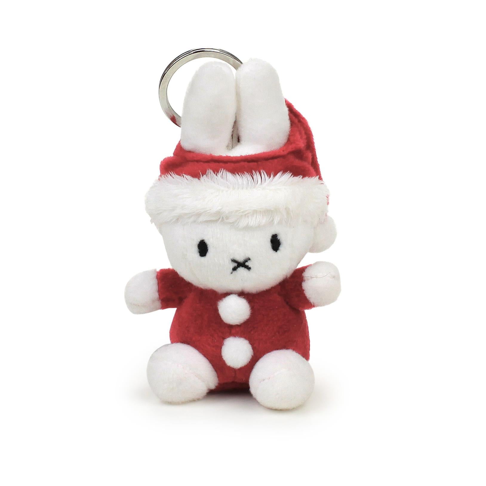 Miffy Santa Keychain