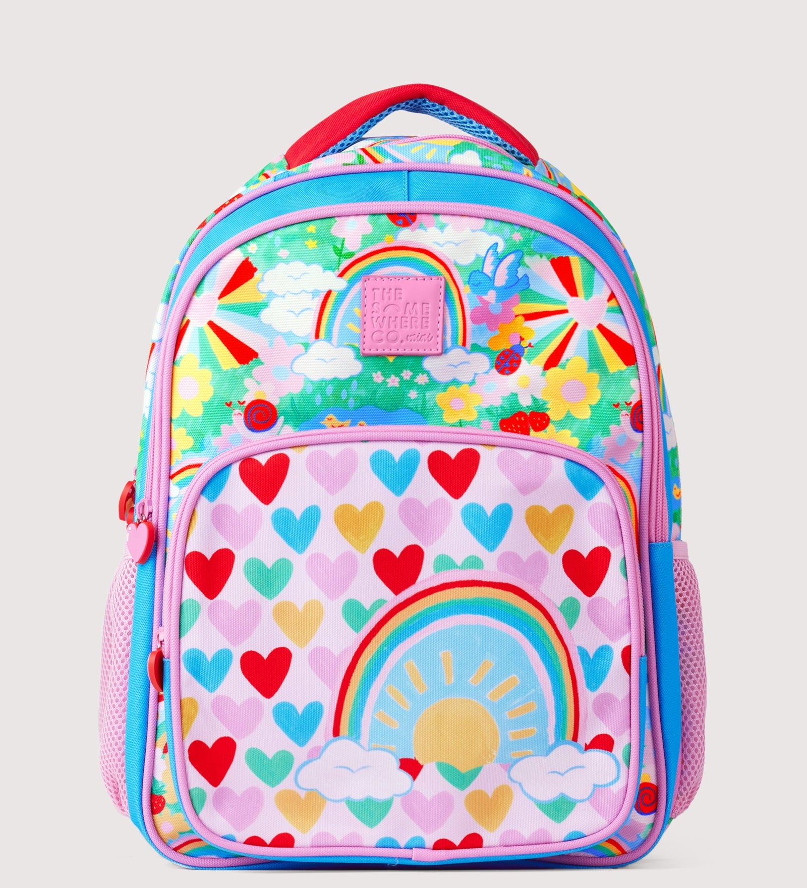 The Somewhere Co Mini Explorer Backpack Rainbow Garden