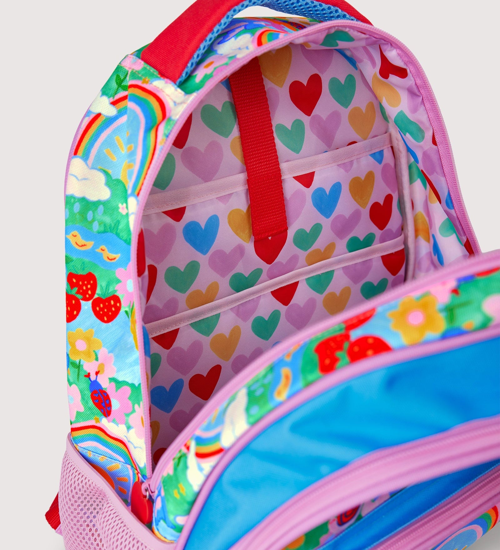 THE SOMEWHERE CO - MINI EXPLORER BACKPACK | RAINBOW GARDEN