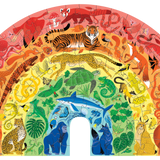 CROCODILE CREEK - RAINBOW PUZZLE 100 PC | ANIMALS