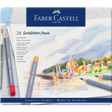 FABER-CASTELL - GOLDFABER AQUA WATERCOLOUR PENCILS | TIN OF 24