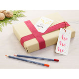 FABER-CASTELL - GOLDFABER AQUA WATERCOLOUR PENCILS | TIN OF 24 in use