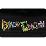 FABER-CASTELL - BLACK EDITION COLOUR PENCILS | TIN OF 36 open tin