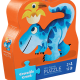 CROCODILE CREEK - MINI PUZZLE 12 PC | DINO FRIENDS