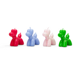 Helio Ferretti blue balloon dog candle