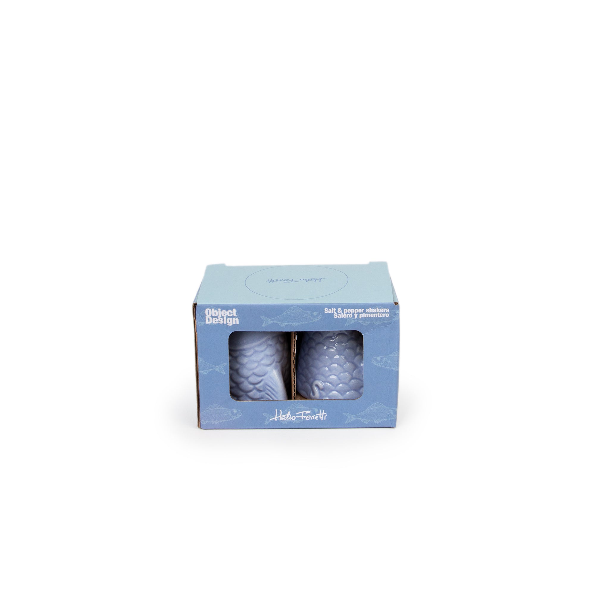 Helio Ferretti Pisces fish salt and pepper shakers