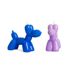 Helio Ferretti violet balloon dog candle
