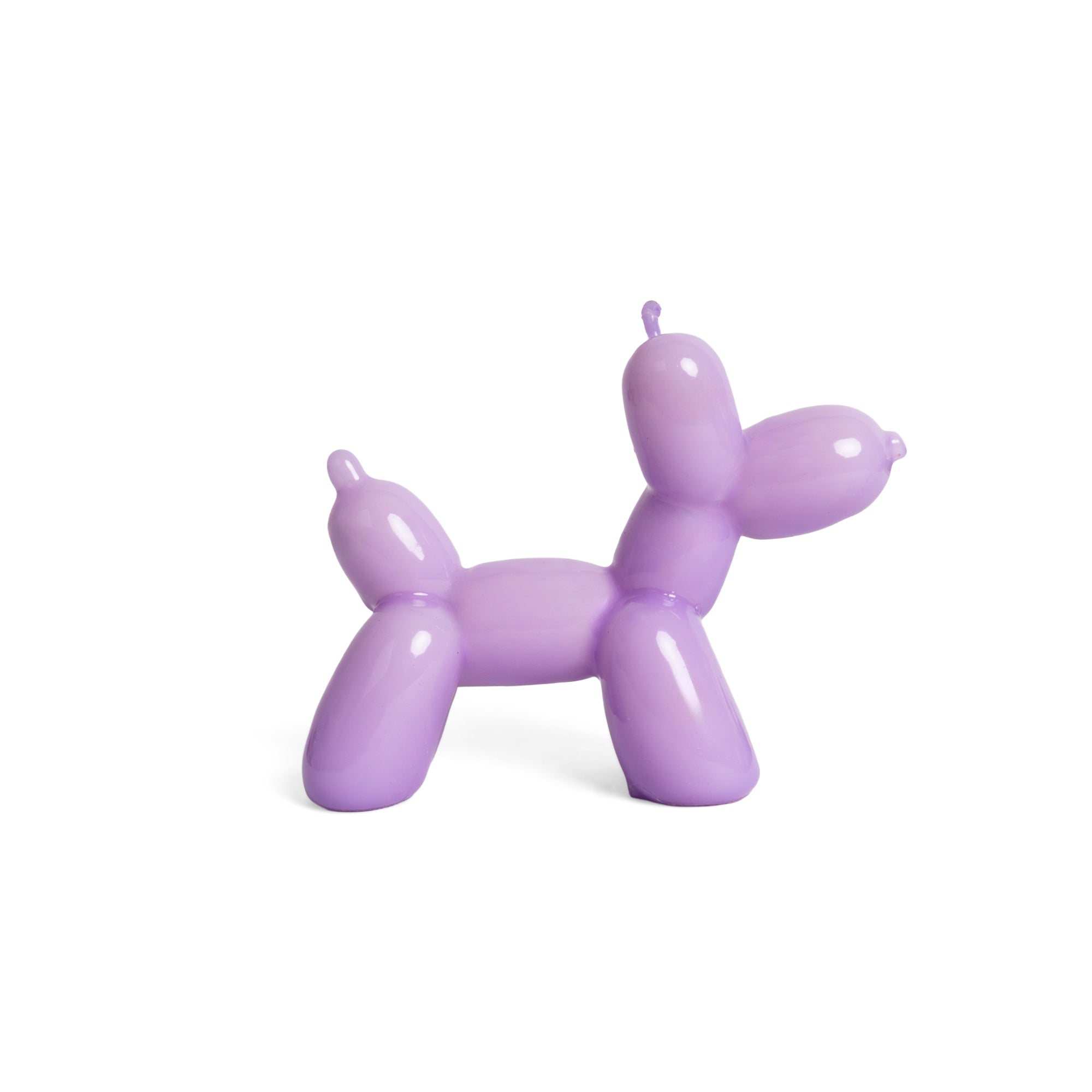 Helio Ferretti violet balloon dog candle