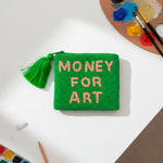 Helio Ferretti Money For Art small clutch
