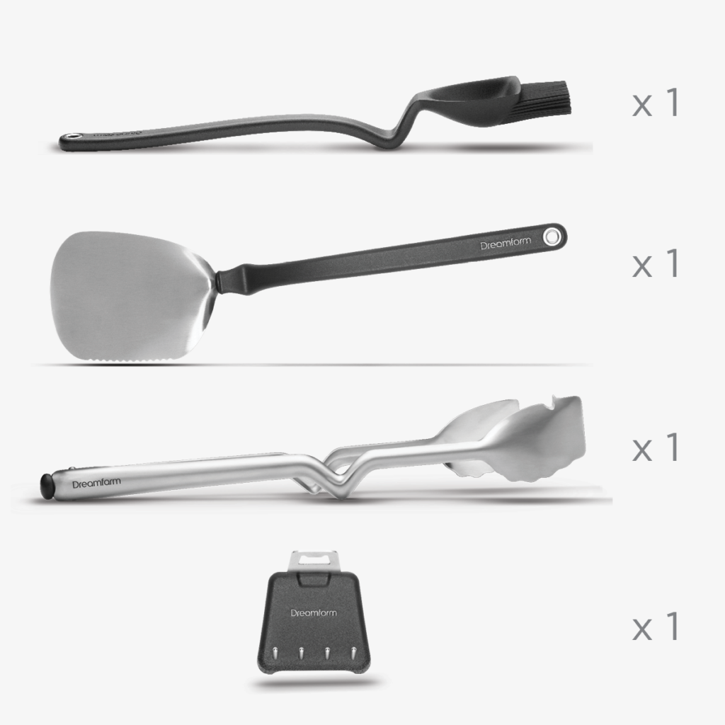 DREAMFARM - SET OF BBQ GRILL TOOLS