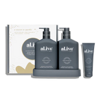 AL.IVE BODY - WASH & LOTION DUO + HAND CREAM GIFT SET | COCONUT & WILD ORANGE