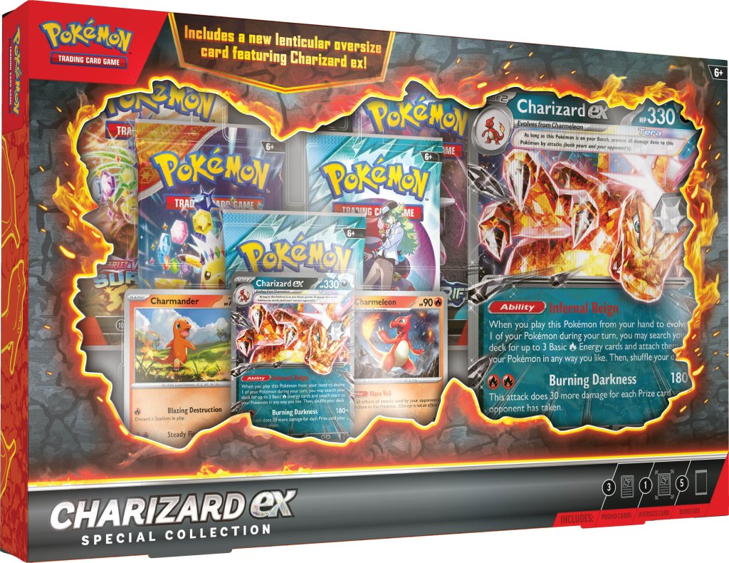 POKEMON - POKEMON TCG CHARIZARD EX SPECIAL COLLECTION