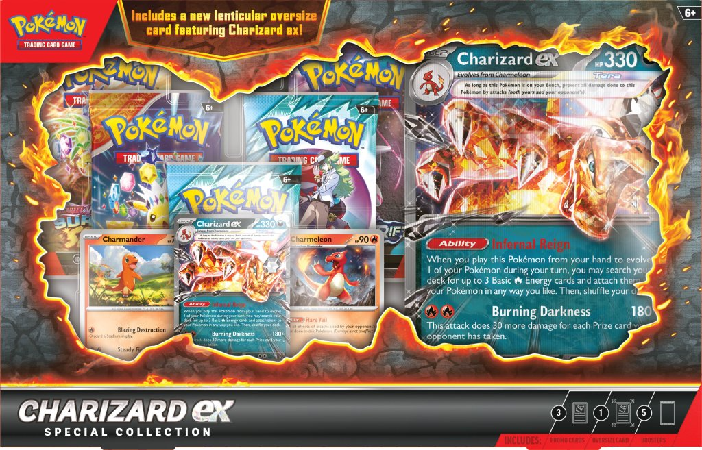 POKEMON - POKEMON TCG CHARIZARD EX SPECIAL COLLECTION