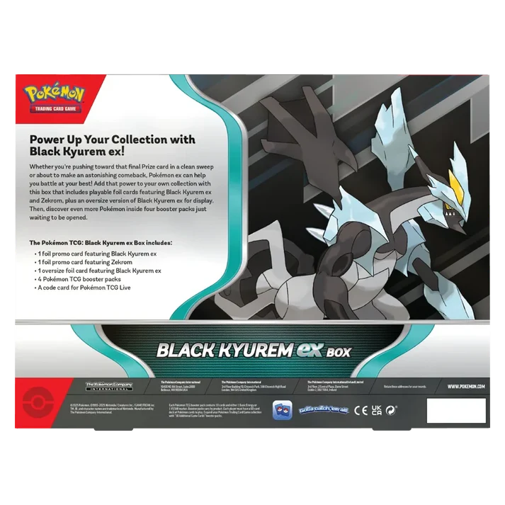 POKEMON - POKEMON TCG BLACK KYUREM EX BOX EXCLUSIVE