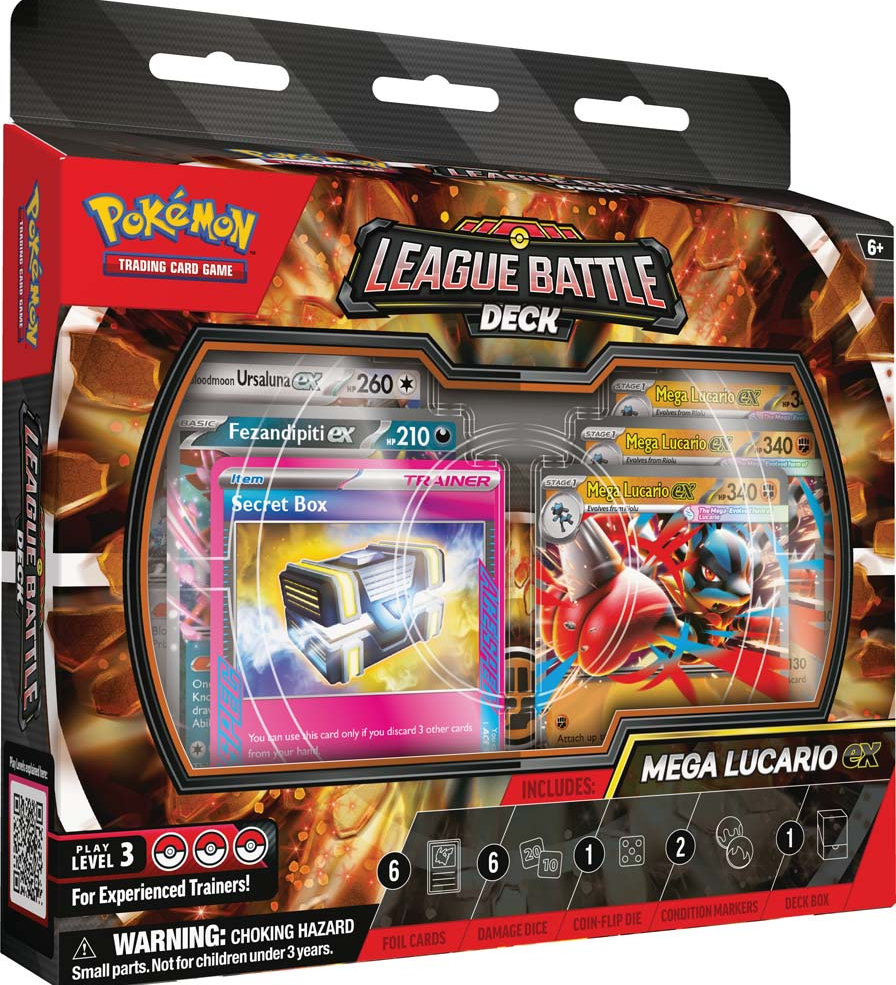 POKEMON - POKEMON TCG | MEGA LUCARIO EX LEAGUE BATTLE DECK 