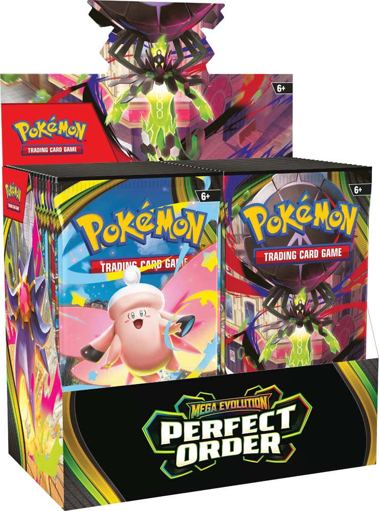 POKEMON - POKEMON TCG | MEGA EVOLUTIONS 3 PERFECT ORDER BOOSTER