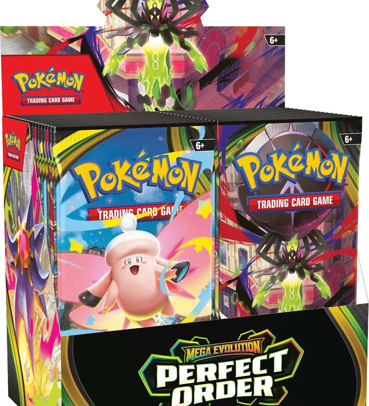 POKEMON - POKEMON TCG | MEGA EVOLUTIONS 3 PERFECT ORDER BOOSTER