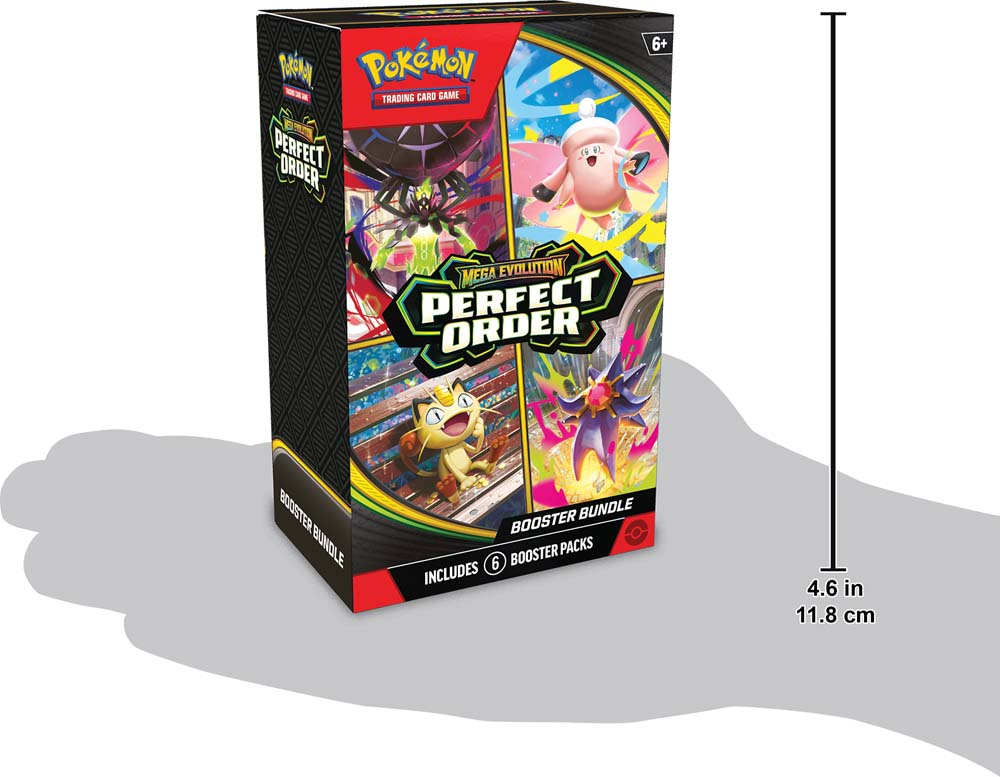 POKEMON - POKEMON TCG | MEGA EVOLUTIONS 3 PERFECT ORDER BOOSTER BUNDLE 