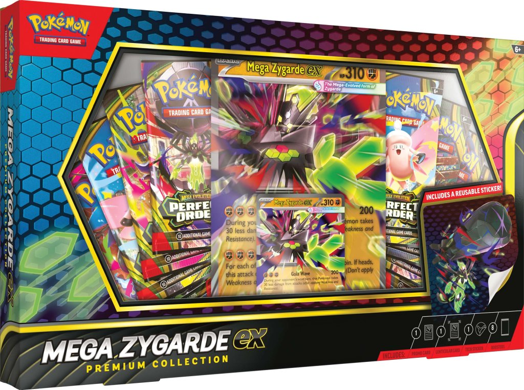 POKEMON - POKEMON TCG | MEGA ZYGARDE EX PREMIUM COLLECTION
