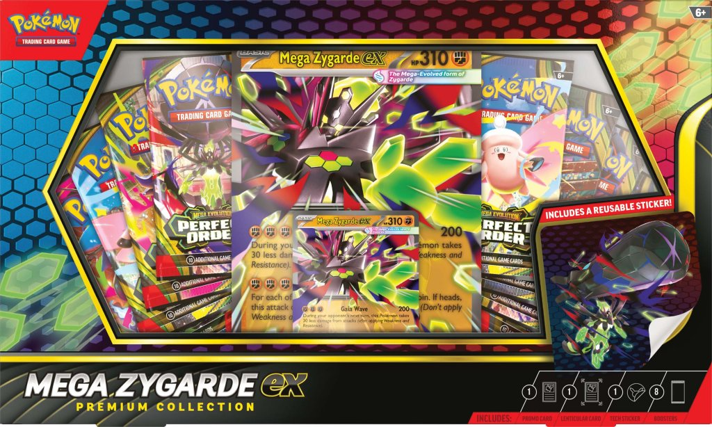 POKEMON - POKEMON TCG | MEGA ZYGARDE EX PREMIUM COLLECTION