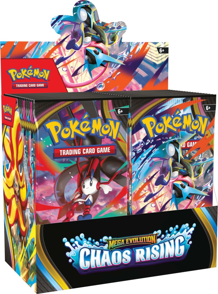 POKEMON - POKEMON TCG | MEGA EVOLUTIONS 4 CHAOS RISING BOOSTER