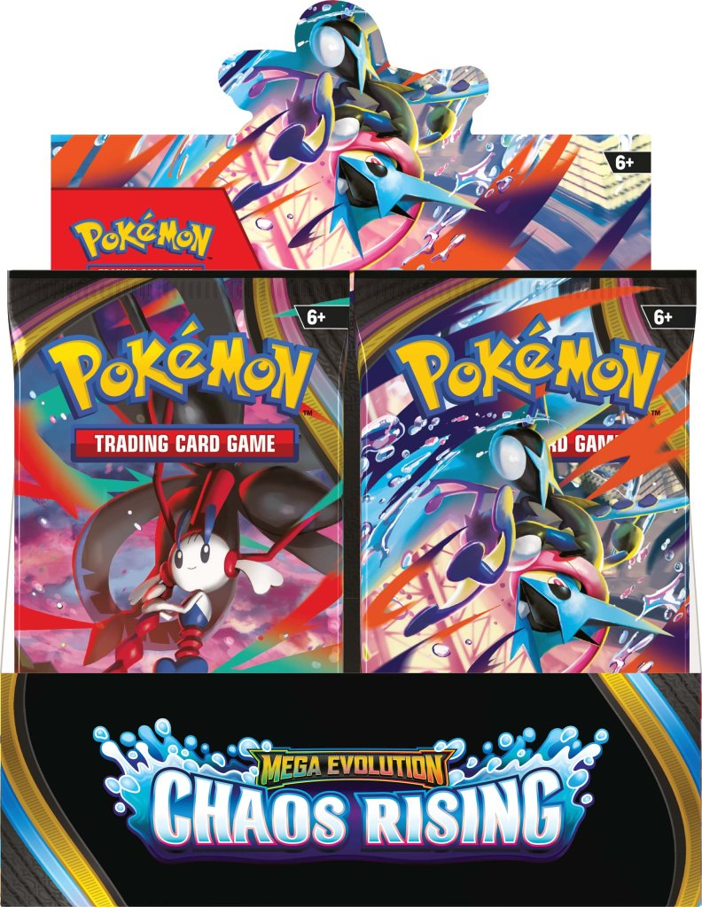 POKEMON - POKEMON TCG | MEGA EVOLUTION CHAOS RISING BOOSTER BOX (SEALED)