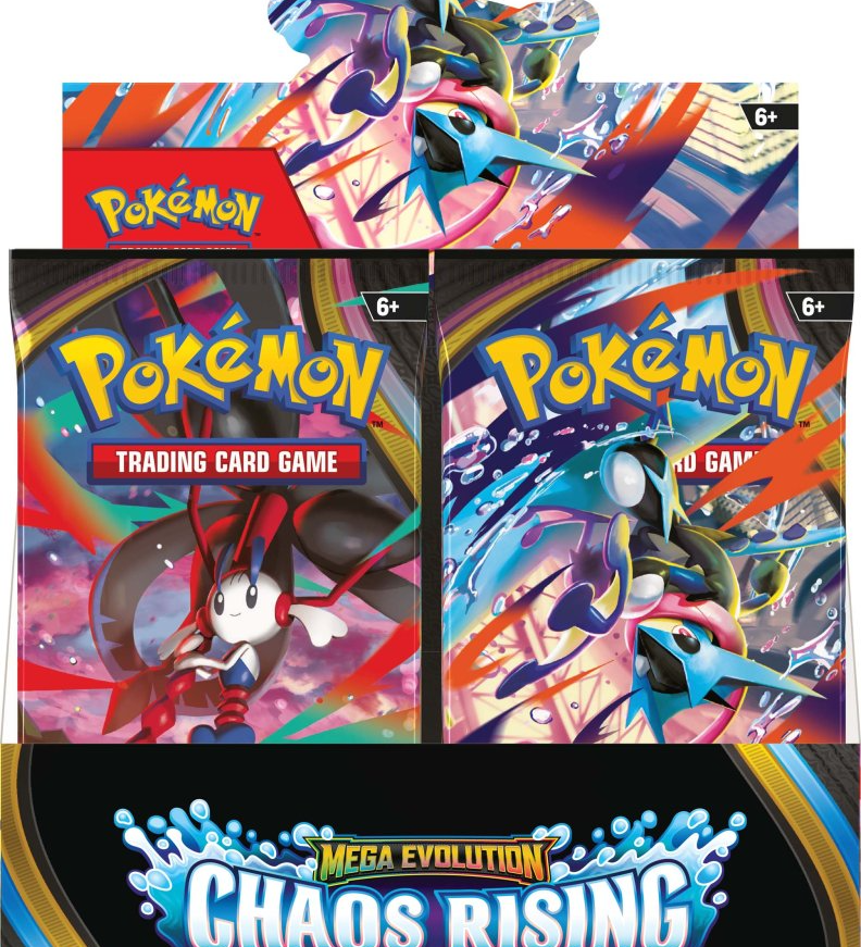 POKEMON - POKEMON TCG | MEGA EVOLUTION CHAOS RISING BOOSTER BOX (SEALED)