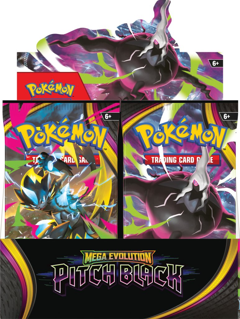 POKEMON - POKEMON TCG | MEGA EVOLUTIONS 5 PITCH BLACK BOOSTER