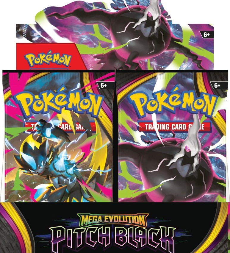 POKEMON - POKEMON TCG | MEGA EVOLUTIONS 5 PITCH BLACK BOOSTER