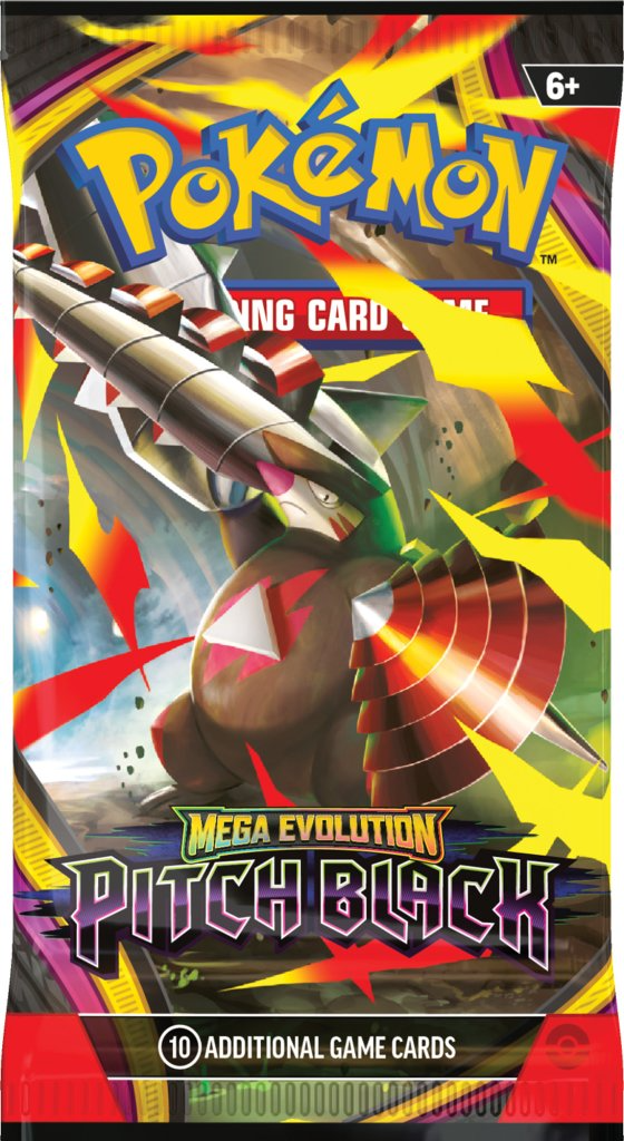 POKEMON - POKEMON TCG | MEGA EVOLUTIONS 5 PITCH BLACK BOOSTER