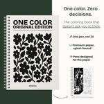 Still&Slow One Colour Colouring Book Original Edition