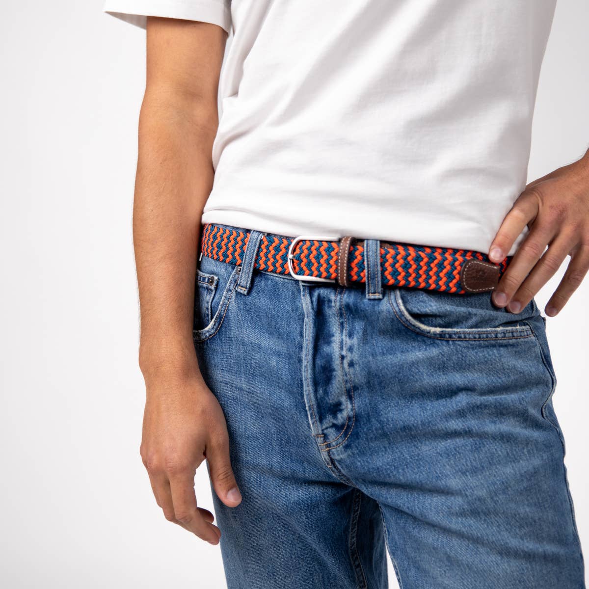 BILLYBELT Elastic Braided Belt Cambridge