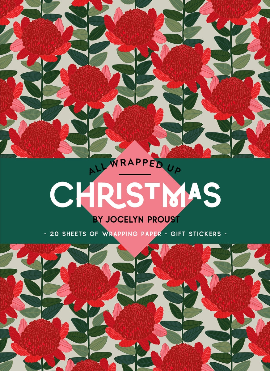 All Wrapped Up Christmas wrapping paper book by Jocelyn Proust, cover