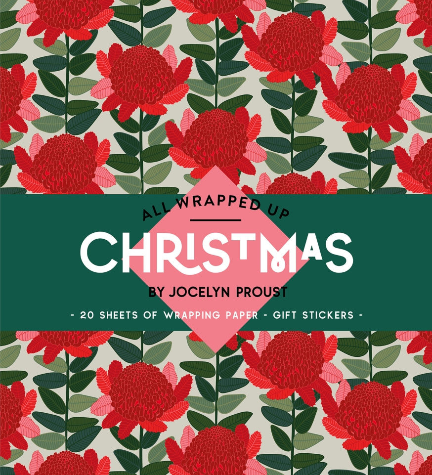 All Wrapped Up Christmas wrapping paper book by Jocelyn Proust, cover