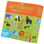 CROCODILE CREEK - LET'S BEGIN PUZZLE 2 PC | JUNGLE