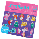 CROCODILE CREEK - LET'S BEGIN PUZZLE 2 PC | UNICORN