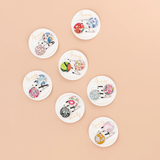 ANNAS OF AUSTRALIA - LIBERTY PRINT BUTTON CLIP SET