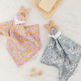 ANNAS OF AUSTRALIA - LIBERTY PRINT COMFORTER/TEETHER