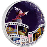 NEW ZEALAND MINT - DISNEY CINEMA MASTERPIECES | FANTASIA 3OZ SILVER COLLECTIBLE COIN