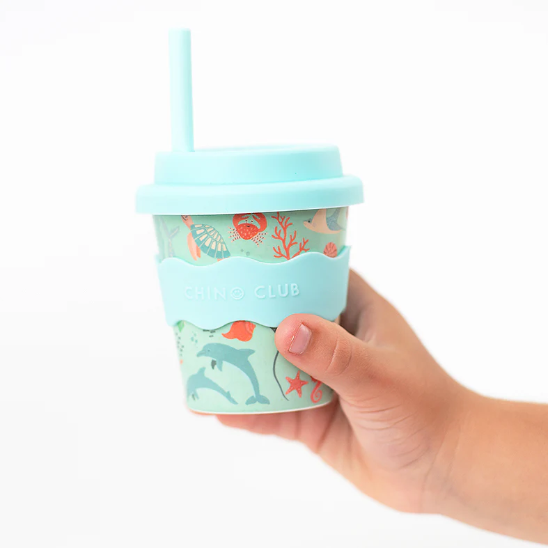 CHINO CLUB - BAMBOO BABY CHINO CUP | 4 OZ | OCEAN 