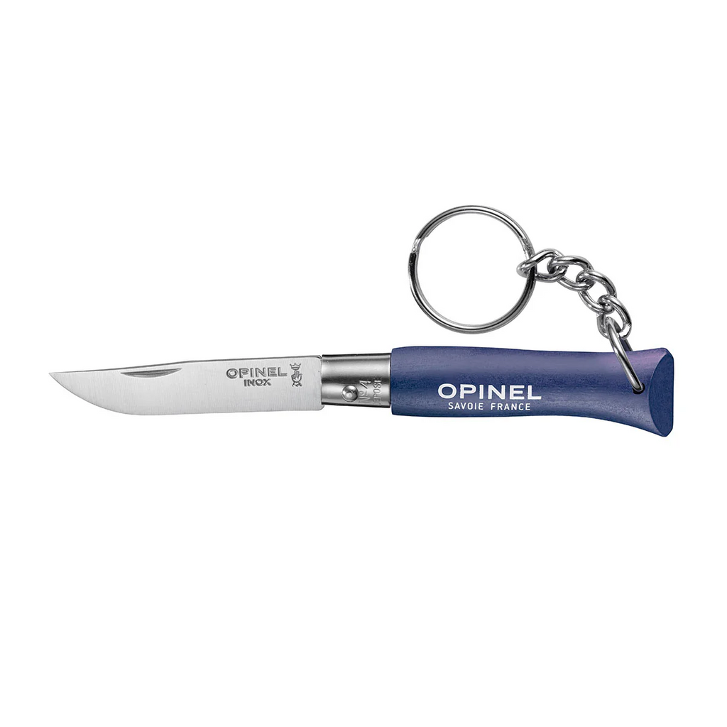 OPINEL - KEYCHAIN NO. 04 STAINLESS STEEL POCKET KNIFE | BLUE